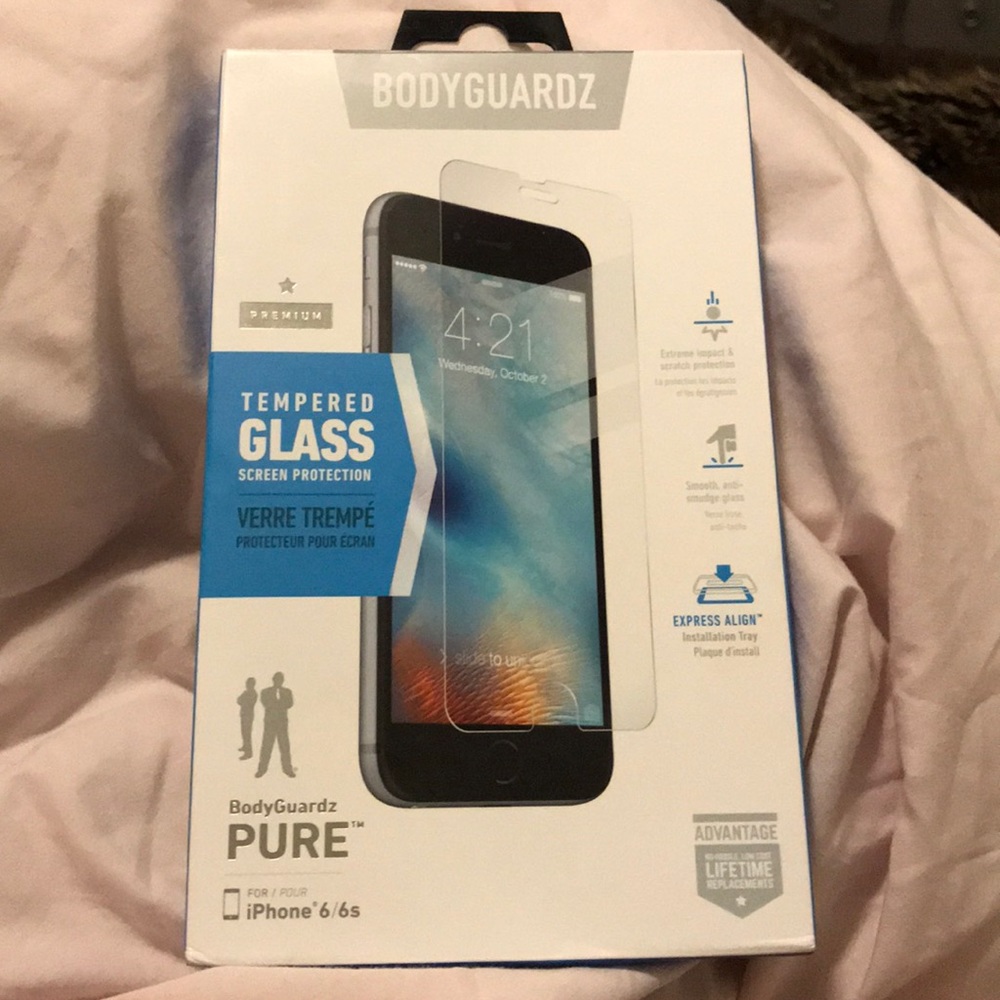 Best  Body  Guardz PURE 📱 IPhone 6 &6S Tempered
